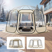 R Pop-Up Bubble Tent – 12 x 11.1 Ft Clear Waterproof Outdoor Dome Tent for 10–12 Persons
