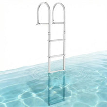 Removable 5-Step Dock Ladder 500 lbs Capacity Aluminum Nonslip Steps DLS5