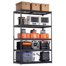 5-Tier Heavy Duty Storage Shelves 3000 lbs Capacity