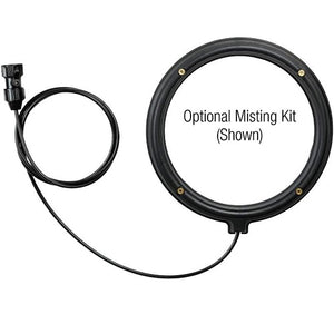 24" Outdoor Rated Oscillating Wall Mount Air Circulator