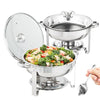 4-Qt Deep Commercial Table Pan For Catering Storage Food (Pack of 2)