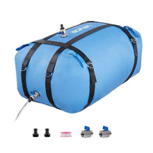 35 Gallon Collapsible Water Storage Bladder Leakproof TPU Soft Water Tank for Camping RV Irrigation & Outdoor Use