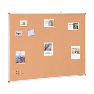 48"x36" Large Cork Board – Wall-Mounted Bulletin Board for School Home Office