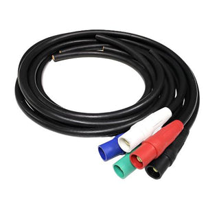 2 AWG 5-Banded with Reverse Ground CAM Lock SC Cable Cam Connector to Bare End