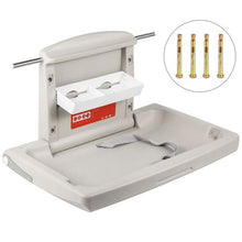 Wall-Mounted Horizontal Baby Changing Table Vertical Fold-Down Diaper Changing Station