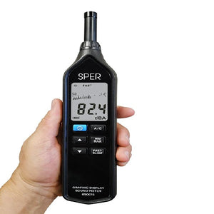 Certified Graphic Display Sound Meter 850015C