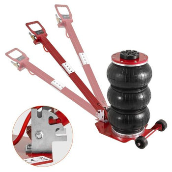 3000 kg Triple Bag Air Jack for Cars Garages Repair ZG-C