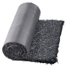 96 x 22 Inch Black Rubber Mulch Garden Edging – Permanent, Natural-Looking, Recycled Mat