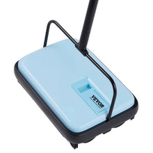 6.7 Inch Manual, Floor Sweeper with Dustbin Capacity for Home Office Carpets Pet Hair Dust