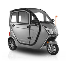 3-Wheel Enclosed Mobility Scooter 650 LBS 3-Seater 1500W 37-Mile Range All-Terrain