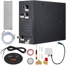 10.5KW Steam Shower Generator Temperature Control, 24H Timer & Auto Drain