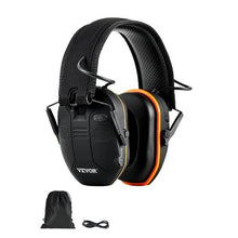 Electronic Safety Earmuffs with Bluetooth 5.3 & Sound Amplification, NRR23dB Hearing Protection for Shooting, Lawn Mowing & Work
