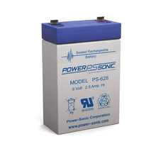 6V 2.9Ah F1 Terminal Sealed Lead Acid Battery PS-628 F1 (Pack of 20)