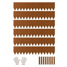 40 x 8 Inch Rust-Resistant Garden Edging Border Steel Landscape Edging B40X8in-6 (Pack of 6)