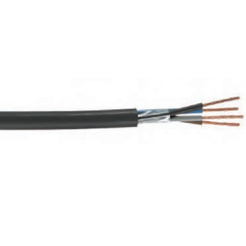 4mm 4C Plain Bare Copper Unarmoured XLPE LSZH 600/1000V Marine Power Cable