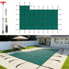 20x38 ft Inground Pool Safety Cover with Right Step Mesh Winter Cover with Hardware