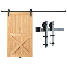 8FT Heavy-Duty Sliding Barn Door Hardware Kit