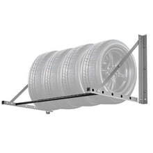 300 Ibs Wall Mounted Folding Tire Rack for Garage Workshop Repair Shop TC0513