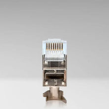 Shielded RJ45 Connector with Crimp Tail for CAT6A Cable RJ456A-SC (Pack of 100)