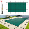 18x36 ft Inground Pool Safety Cover Mesh Winter Cover (Green)