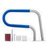 31 x 22 in 304 Stainless Steel Pool Rail 220 lb Capacity Non-Slip Grip