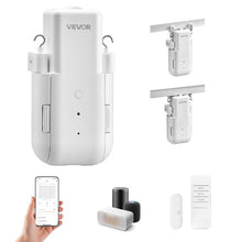 Smart Curtain Opener App & Remote Hub Included Alexa/Google Compatible U/I Rails