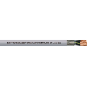 Gaalflex Bare Copper Shield PETP Foil TC Braid PVC 300/500V Control 500 CY Lean Cable