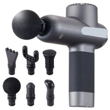 Mini Massage Gun 5 Speeds 6 Massage Heads 7.4V 2500mAh Battery Muscle Relaxation