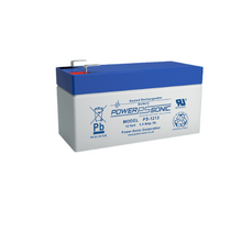 12V 1.4Ah F1 Terminal SLA Rechargeable Battery PS-1212 F1 (Pack of 15)