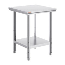 24 X 24 In Stainless Steel  Work Food Prep Table for Kitchen GZT60-6080