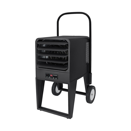 240/208V 10/7.5KW 1PH Portable Unit Heater w/ 25' Cord Black