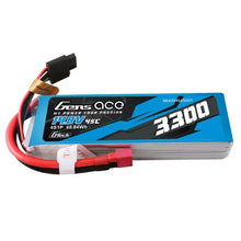 Gens Ace 3300mAh 4S1P 14.8V Lipo Battery Pack With Deans Plug GEA334S45DGT
