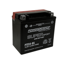 12V 12Ah 200CCA Sealed Maintenance Free Battery PTX14-BS (Pack of 4)