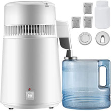 4L Water Distiller 750W BPA-Free Home Purifier (White)