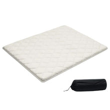 Japanese Tatami Mat Queen Foldable 9-Layer Floor Mattress with Storage Bag for Sleeping & Yoga