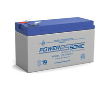 12V 9Ah F2/NB1 Terminal SLA Rechargeable Battery PS-1290 (Pack of 8)