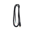 6' Ft 16/3 SJTW Black Round Indoor Replacement Power Supply Cord Power Supply Cord 9706SW8808 (Pack of 25)
