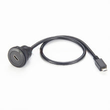 USB 3.1 Type-C Female to Micro USB Type-B Male Panel Mount Cable PCM-RPMC-54 (Pack of 500)