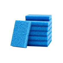 Durable Natural Kitchen Sponges with Cellulose & Scrub Pad Easy-to-Rinse Cleaning (12 PCS)