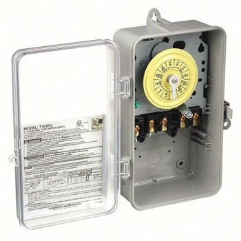 120V AC 40Amp Polycarbonate Electromechanical Timer T103PCD82