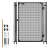 4 x 2.5 FT Pool Fence Gate with Lockable Latch (Black)