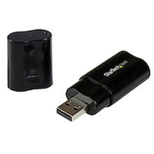 USB Stereo Audio Adapter External Sound Card Add Headphone and MIC Audio