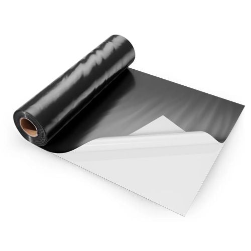 10 x 100 ft 14Mil Black/White Double-Sided Plastic Sheeting Roll – Heavy Duty Drop Cloth/Tarp