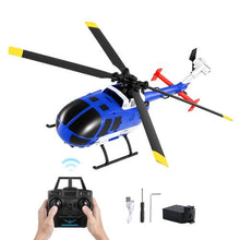 RC Helicopter, 2.4GHz 4-Propeller with Gyro & LED, Beginner Toy 8+