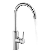 9/16" Touchless Single-Handle Faucet Motion Sensor Hot/Cold Mixer with Swivel Spout Chrome Plated