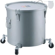 16 Gal Fryer Grease Bucket Oil Disposal Caddy with Caster Base Rust-Proof Carbon Steel Lock Clips Lid Filter Bag for Hot Cooking Oil (Gray)
