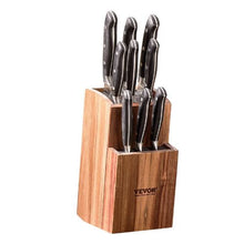Universal Knife Holder with PP Brush Multifunctional Wooden Knife for Kitchen GM23020