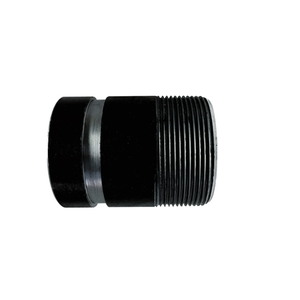2" X 3" Thread X Groove Schedule 80 Seamless Black Nipples And Fittings 59162TV