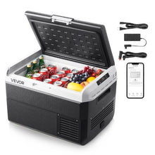 12V Car Refrigerator 52.8QT/50L Portable Freezer -4℉ to 68℉ 12/24V DC & 100-240V AC for RV & Camping