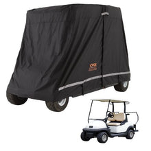 4 Passenger Golf Car Cover 600D Polyester Full Cover for Waterproof and Sunproof COV-21
